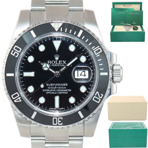 2019 Rolex Submariner Black 